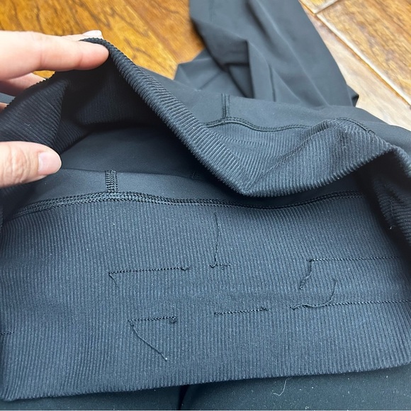 Vuori Black Track Pants with Tapered Leg and Elastic Waistband - Picture 7 of 7